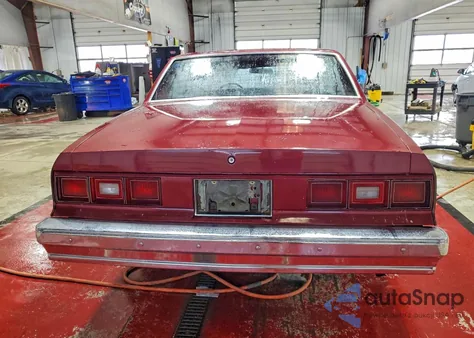 1984 Chevrolet Impala из США, поврежденный, VIN 2G1AL69H8E9267710